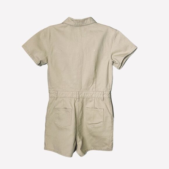Lioness U Know What’s Up Jean Romper Beige Size M - Picture 7 of 10
